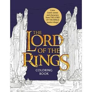The Lord of the Rings Movie Trilogy Coloring Book: Coloring Book -- Warner Broth